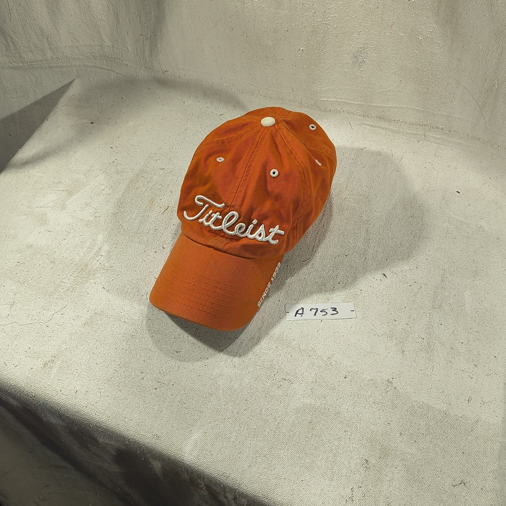 Titleist Men's Adjustable Orange Cap By Titleist